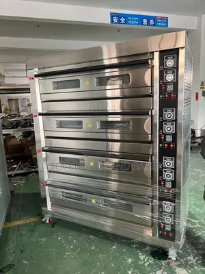 4deck 16trays(50kg Spiral Mixer)1bag Oven