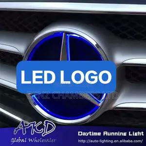 Mercedes Benz Emblem With Xenon Light
