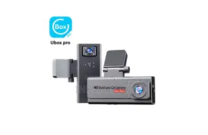 Ubox Pro 4g Dual Lens Car Dashboard Cam With Built-in Rader