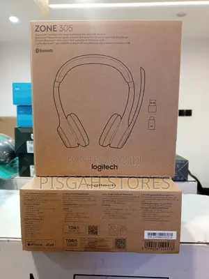 Original Logitech Zone 305 Bluetooth Headset With Noise Canceling Mic
