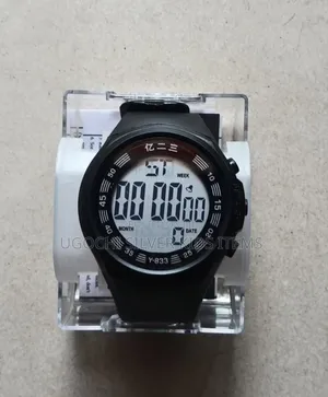 Multi Purple Use Stop Watch and Wrist Watch