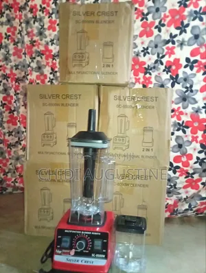 Brand New 8500w Silver Crest Blender With 2 Cups