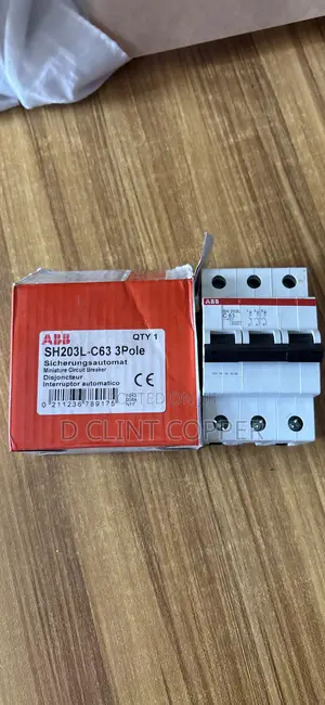 63 Amps 3 Pole Abb Breaker