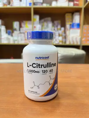 L - Citrilline 1000mg by 120 Capsules
