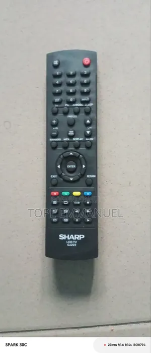 Sharp Tv Remote Control
