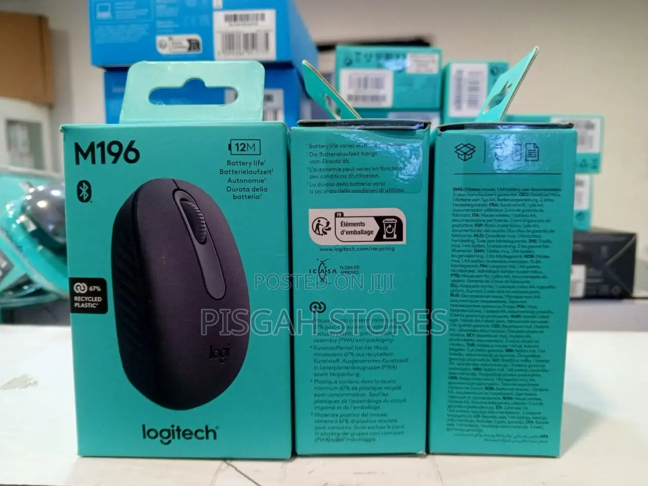 Original Logitech M196 Bluetooth Mouse