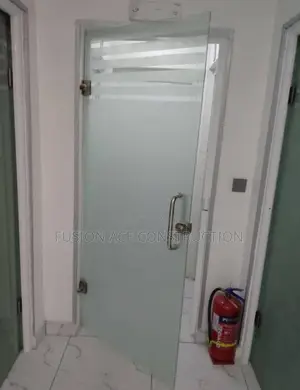 Single Panel Glass Door