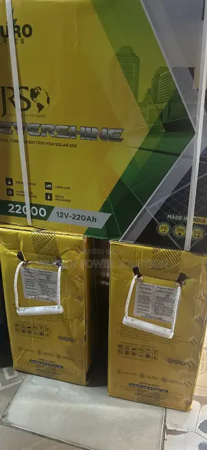 JRS 220ah Tall Tubular