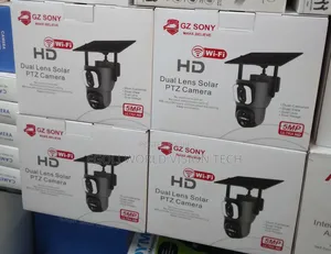 Gz Sony 5mp Ultra Hd  Dual Lens Ptz Solar Camera