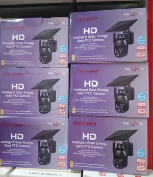 Goli's Vision 5mp Ultra Hd Intelligent  Solar Energy Alert Ptz Camera
