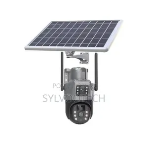 Solar-Powered PTZ Security Camera