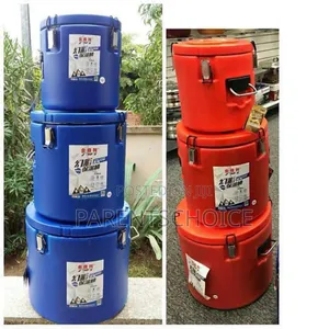 3 Piece Insulated Food Storage Cold Hot Pots,18l, 38l, and 58l