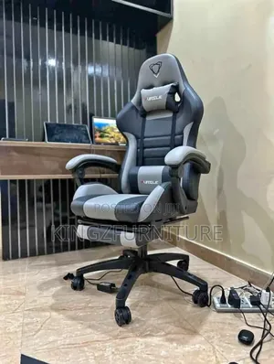 Pro Series Gaming Chair Grey and Black
