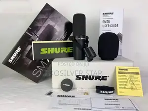 Shure Sm7b Studio Condenser Microphone