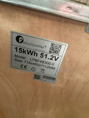 15kwh 51.2v Felicity Lithium Battery
