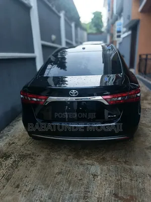 Toyota Avalon XLE Plus FWD Sedan (3.6L 6cyl 6A) 2016 Black