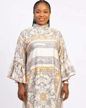 Sultana Scarf-Print Maxi