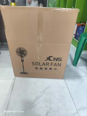Solar Rechargeable Fan