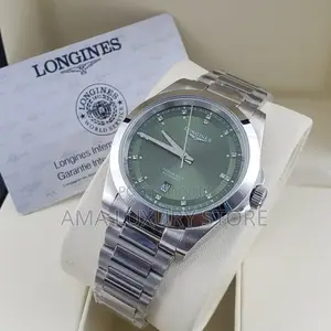 Longines Luxury Men's Stainless Steel Designer Wristwatches