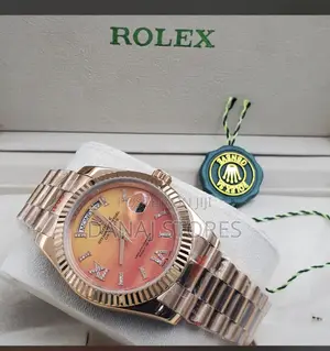 Rolex Automatic Watch Rainbow Dial