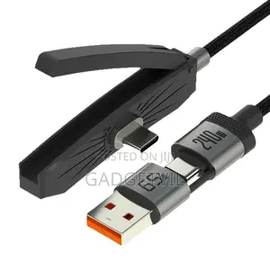 240w Foldable Stand Braided Data Cable