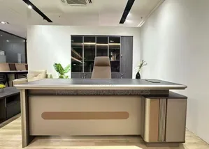 Imported Brand New L-shape Executive Office Table
