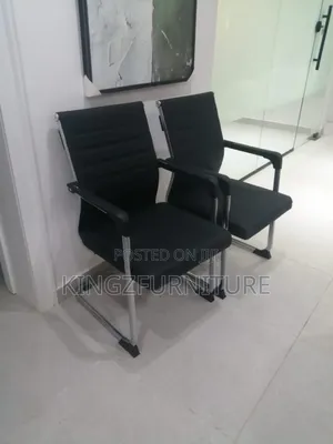 Leather Cantilever Visitors Chairs