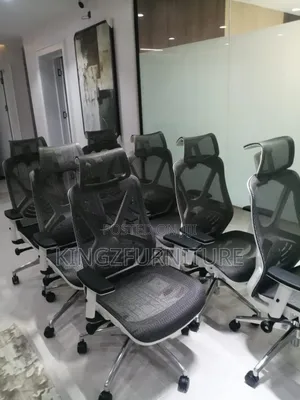 Ergonomic Executive Office Chairs Feature Breathable Mesh Backs
