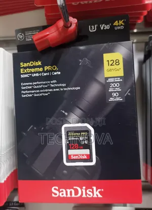 Sandisk 128gb Extreme Pro Sd 200mbps