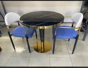 Modern 2 Seater Marble Dining Set