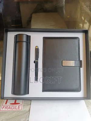 3 in 1 Set of Notepad, Pen and Bottle (Wholesales Only)
