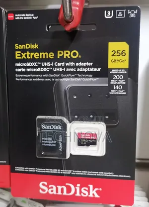 Sandisk 256gb Extreme Pro Microsdxc Uhs-I Card
