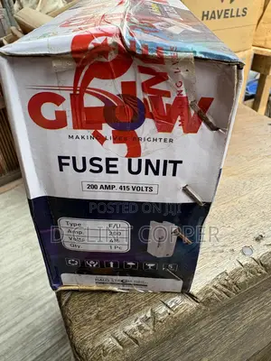 200 Amps Glow Fuse Unit