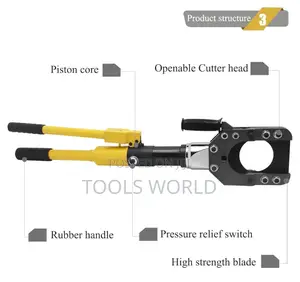 Power for Clean Cable Cuts – 400mm Hydraulic Cable Cutter