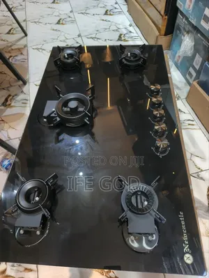 Original Quality Newcastle Built-in Flips Up 5 Burners Gas Cooker Hob