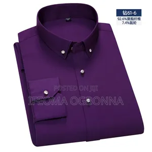 Purple Tshirts Office Wear