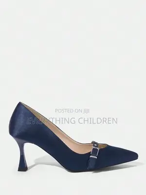 Navy Blue Court Shoes With 2 Inches Heels in Ilaje Ajah