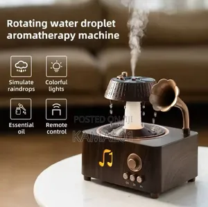 Rotating Raindrop Air Humidifier Music Box