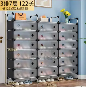 Multifunction Sturdy Dustproof Storage Organizer Shelf