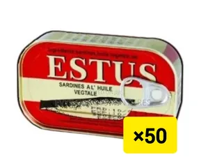 Estus Sardine in Vegetable Oil - 125g - A Carton of 50 PCS