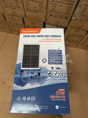 Solar Panels for Charging of Phones