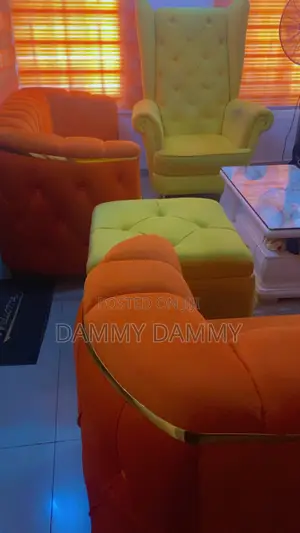Complete Set of Chairs With Center Table Plus Marble Center Table