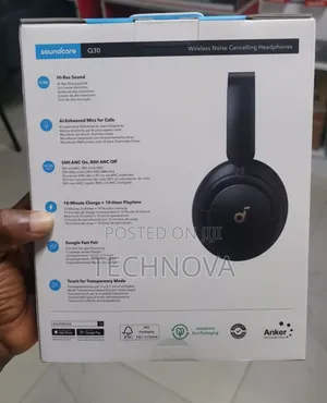 Soundcore Q30 Wireless Noise-Canceling Headphones