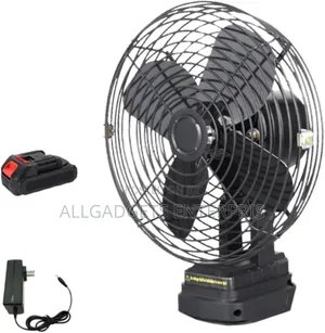 8 Inches Rechargeable Fan 