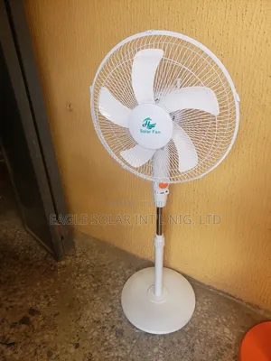16" Holy Grace Solar Standing Fan