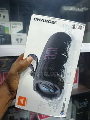 Jbl Charge 6 Portable Bluetooth Speaker Black