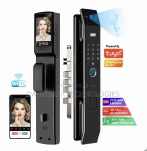 3d Face Recognition Wi-fi Smart Door Lock With Fingerprint Password