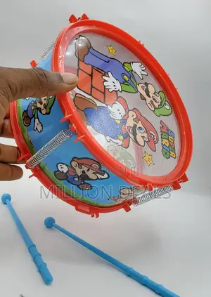 Super Mario Drum Set Kids Toy Ages 3+