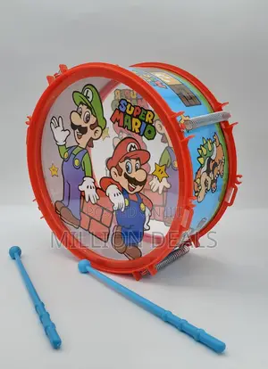 Super Mario Drum Set Kids Toy Ages 3+