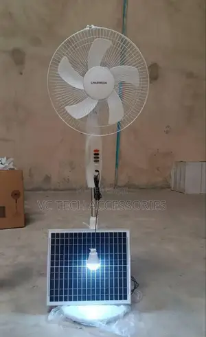 Charweek Solar Rechargeable Fan